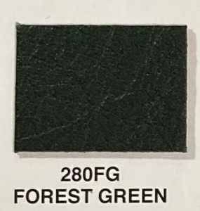 leather forest green
